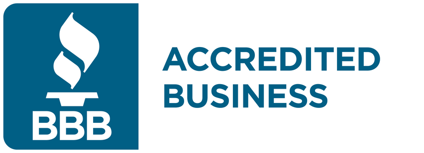 BBB Accredited Business Seal Horizontal Blue